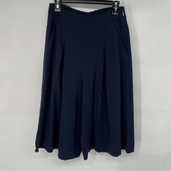 Rebecca Taylor Cady navy blue culottes 6‎ - Picture 4 of 15